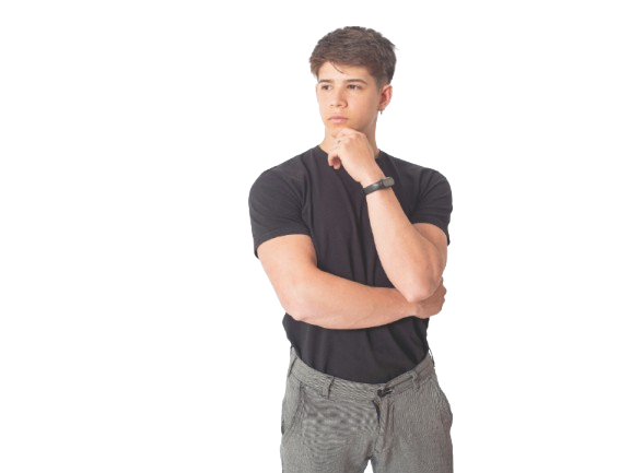 A man thinking what to do in business?