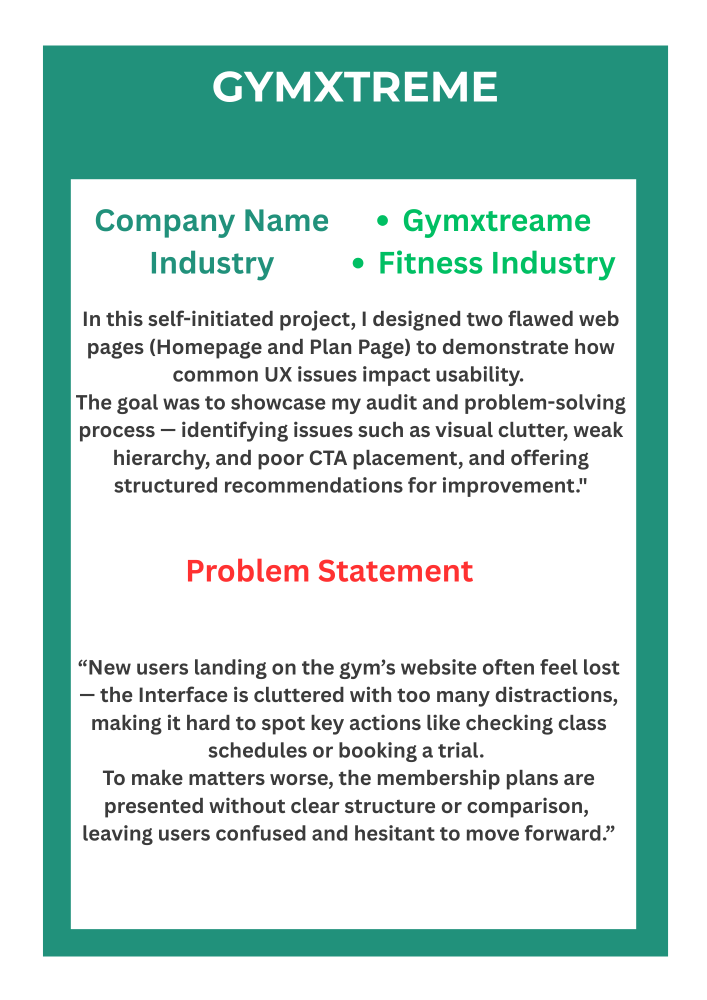 company name , Goal of audit