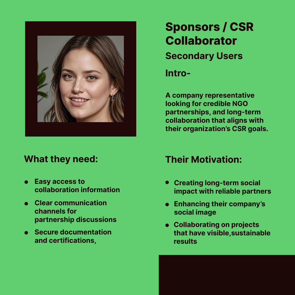 Sponsor persona